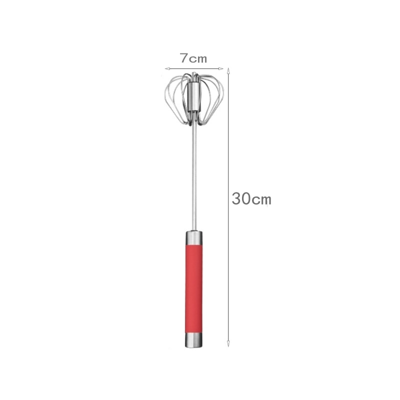 Effortless Mixing with Stainless Steel Hand Pressure Semi-automatic Egg Beater