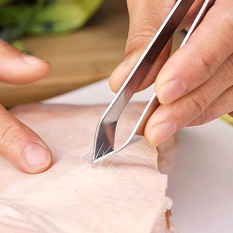 Precision Kitchen Tweezers - Essential Culinary Tool for Chefs and Home Cooks