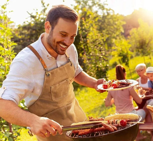 Grill-Master Heavy-Duty Adjustable Canvas Apron