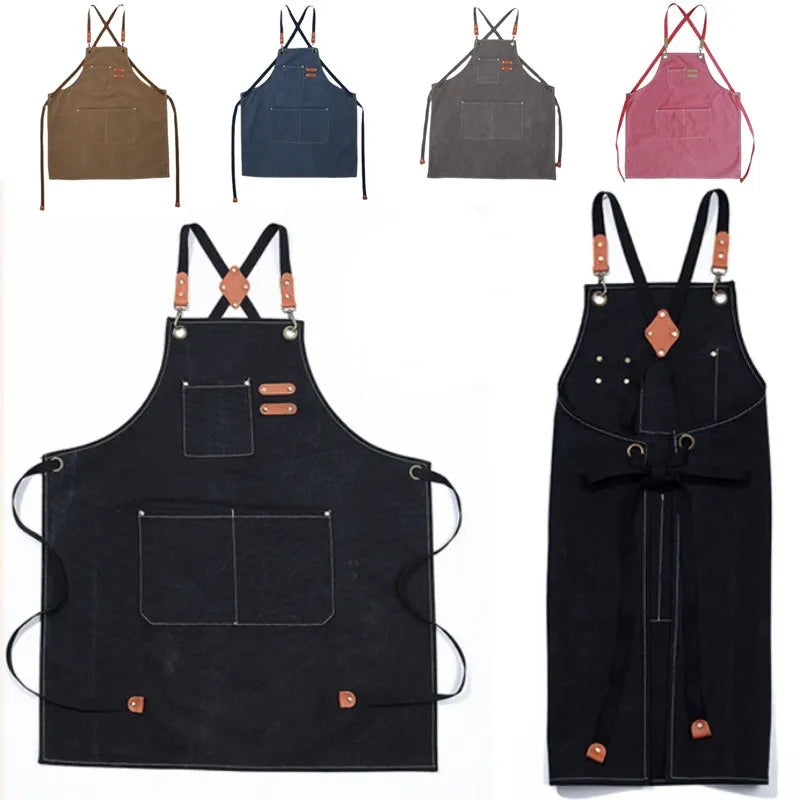 Grill-Master Heavy-Duty Adjustable Canvas Apron