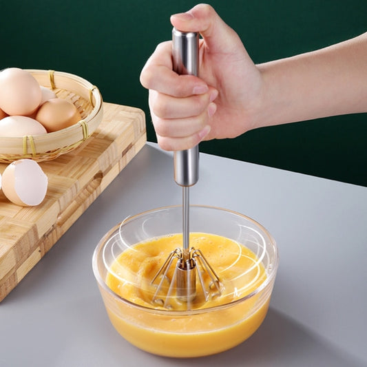 Effortless Mixing with Stainless Steel Hand Pressure Semi-automatic Egg Beater